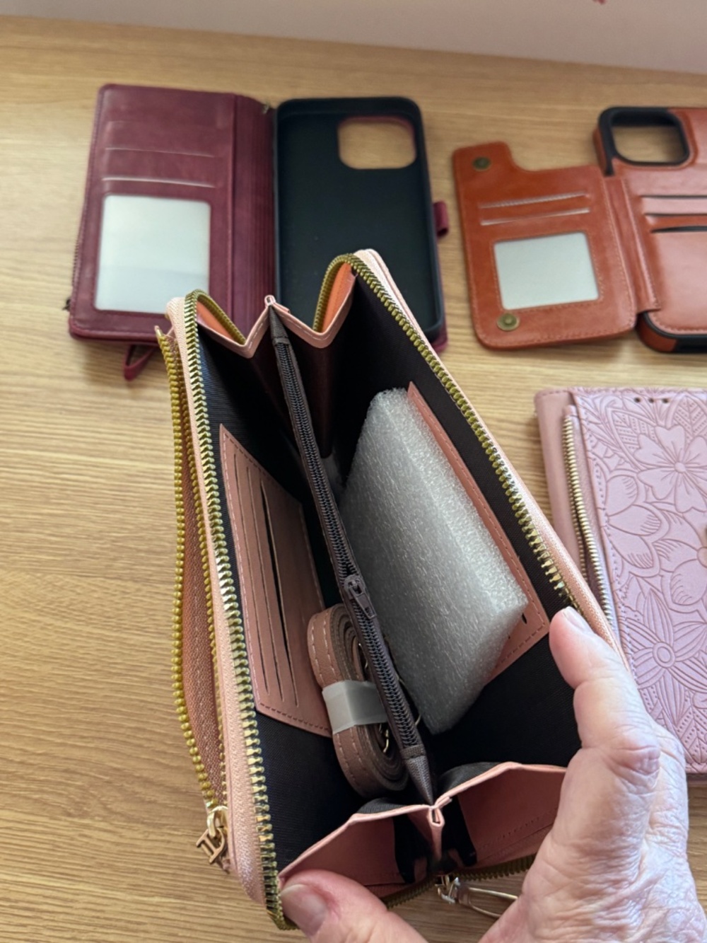 FIVE IPHONE MAX PRO CASES/WALLETS - Picture 3 of 13